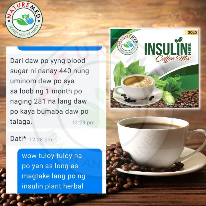 Insulin Coffee (10 Sachets per Box)