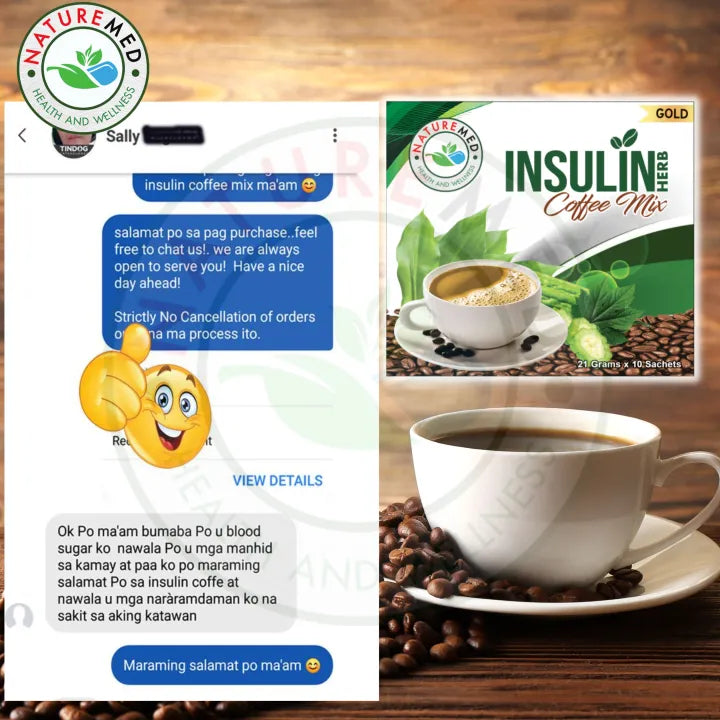 Insulin Coffee (10 Sachets per Box)