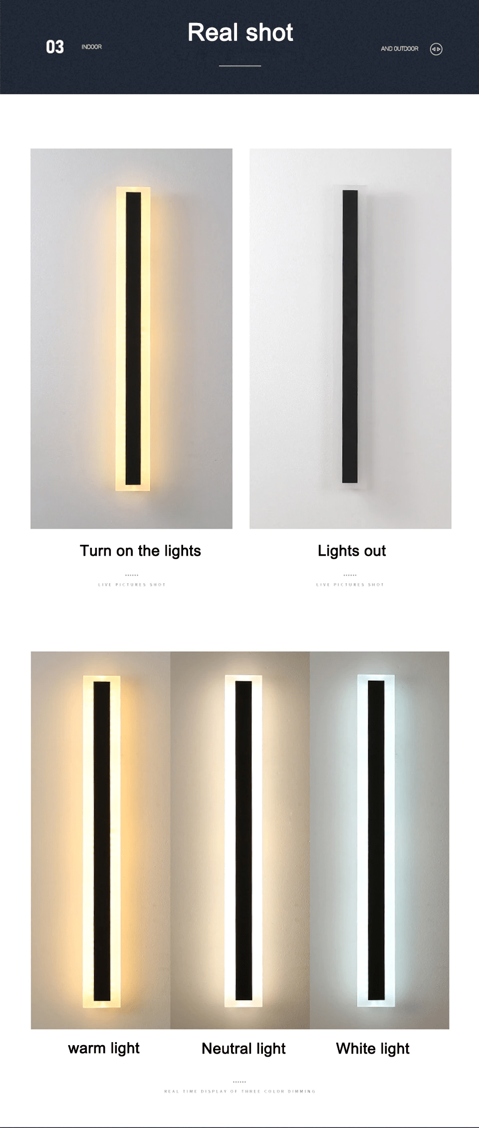 LED Minimalist Corridor Lamp