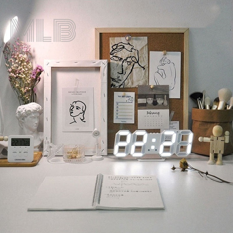 3D Smart LED Clock